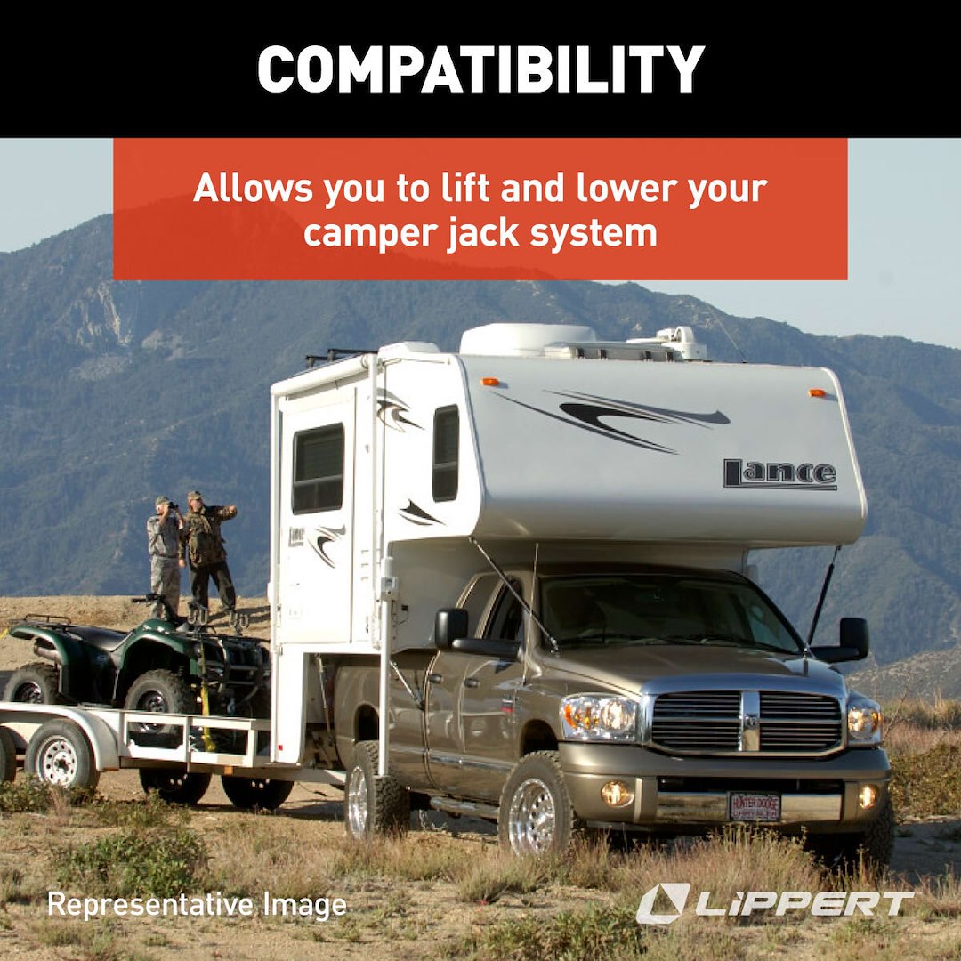 Product of Lippert Components 182436 Camper Jack Crank Handle