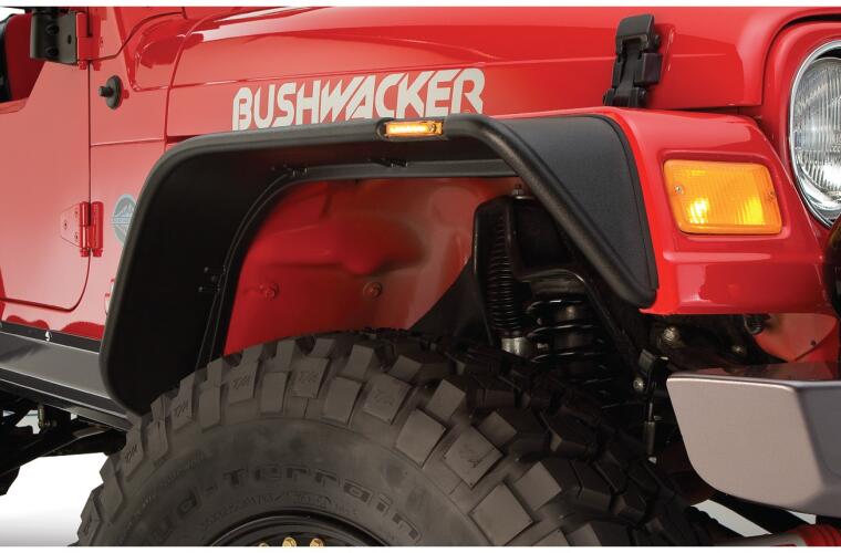 Product of Bushwacker 10920-07 Non-Exposed Fasteners Black Fender Flare - Set Of 4