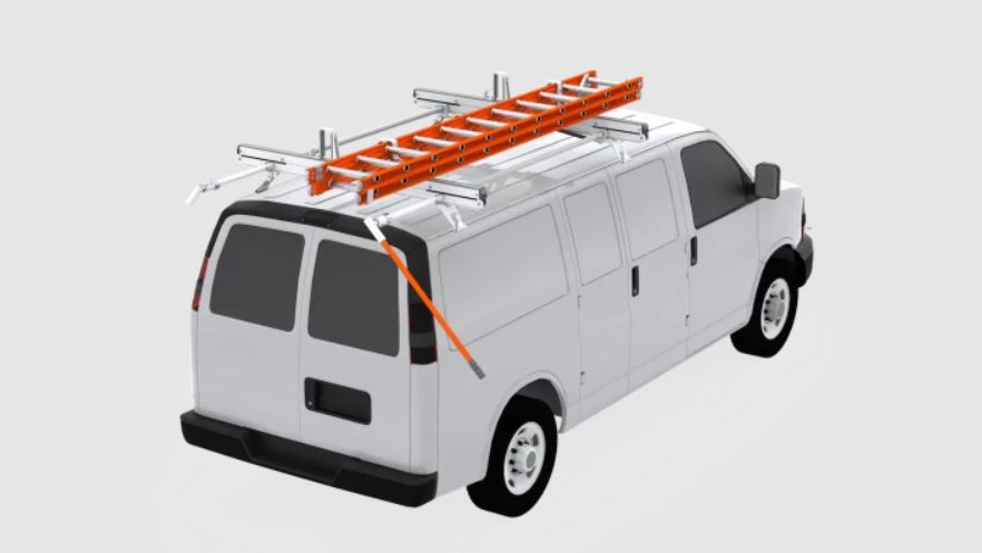 Product of Masterack 02P742KP 75 Pound Aluminum Ladder Rack