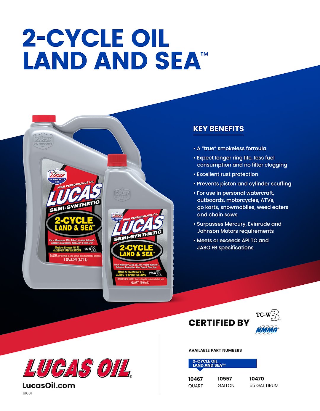 Product of Lucas Oil 10467 Oil
