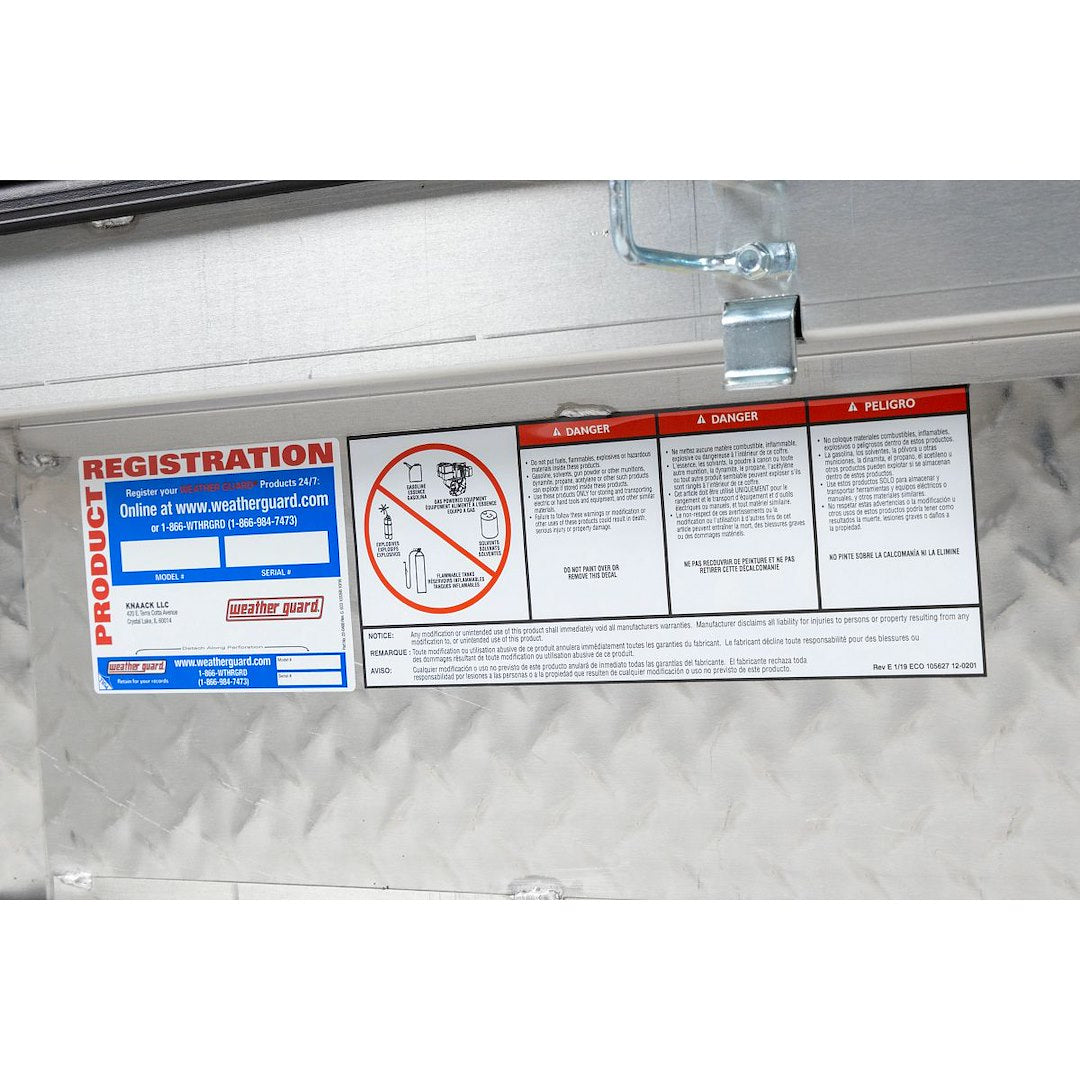 Product of Weather Guard (Werner) 127-0-04 Standard Profile Toolbox