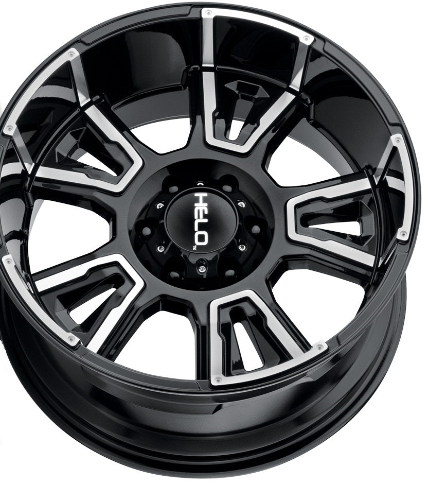 Product of American Racing Wheels 20x9 Black With Natural Face Wheel - 5x5.00 Bolt Pattern