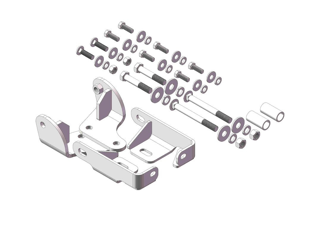 Product of Husky Towing 32556 Bolt-On Fifth Wheel Trailer Hitch Mount Kit