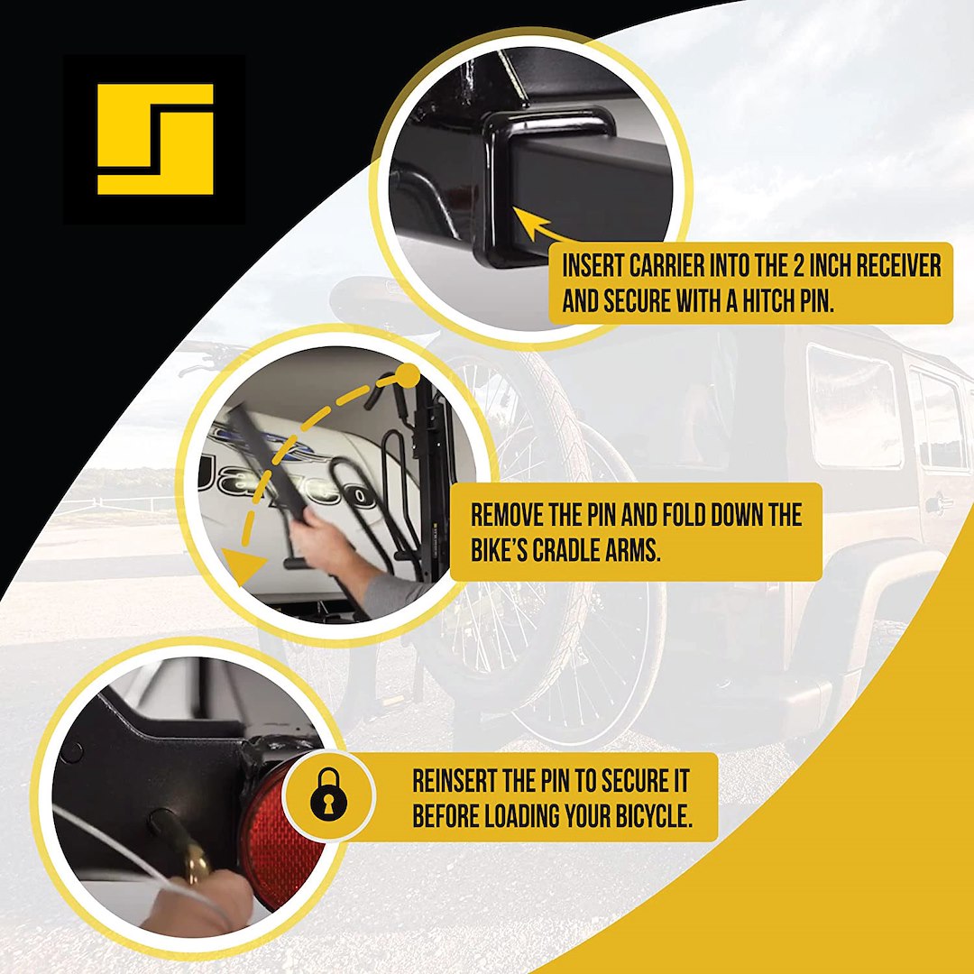 Product of Stromberg Carlson Bc-202ba Bike Rack - Bumper Mount