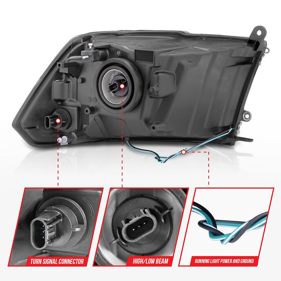 Product of Anzo Usa 111515 Headlight Assembly