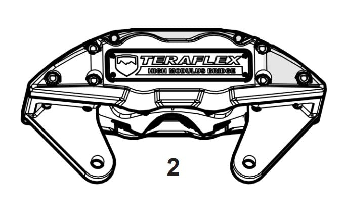Product of Teraflex 4403402 Lift Kit Component