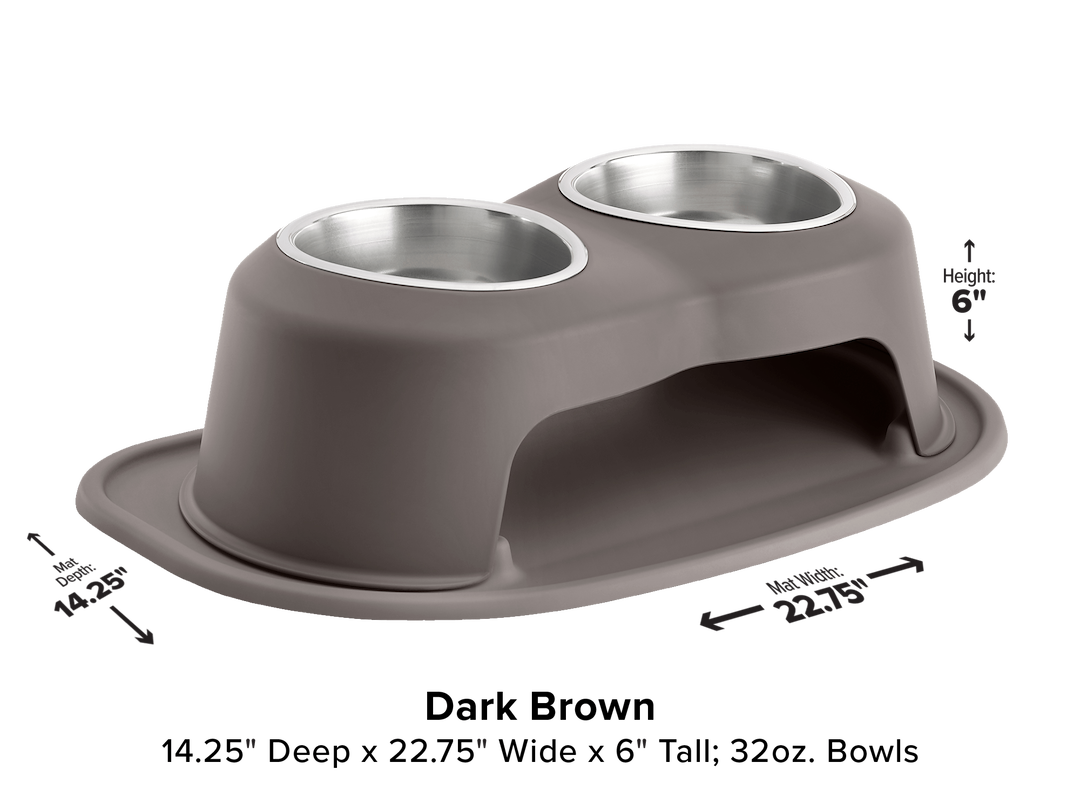 Weathertech (Usa) Dhc3206dbdb Pet Dish||petcomfort_Dh_Cm_3206_Darkbrown.Png||85||w24hc3206dbdb||1126978