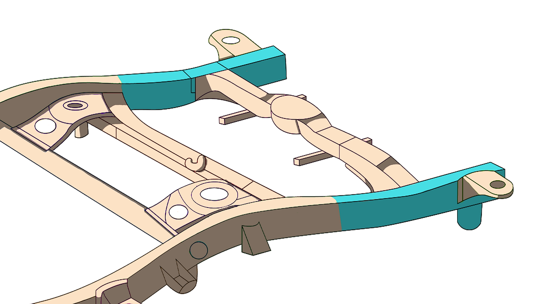 Product of Kentrol Rb8410l Replacement Frame Section