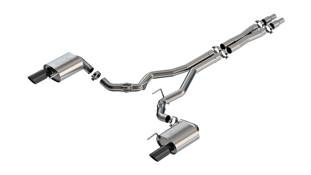 Product of Borla 140961BC ATAK ® Series Cat Back System Exhaust System Kit