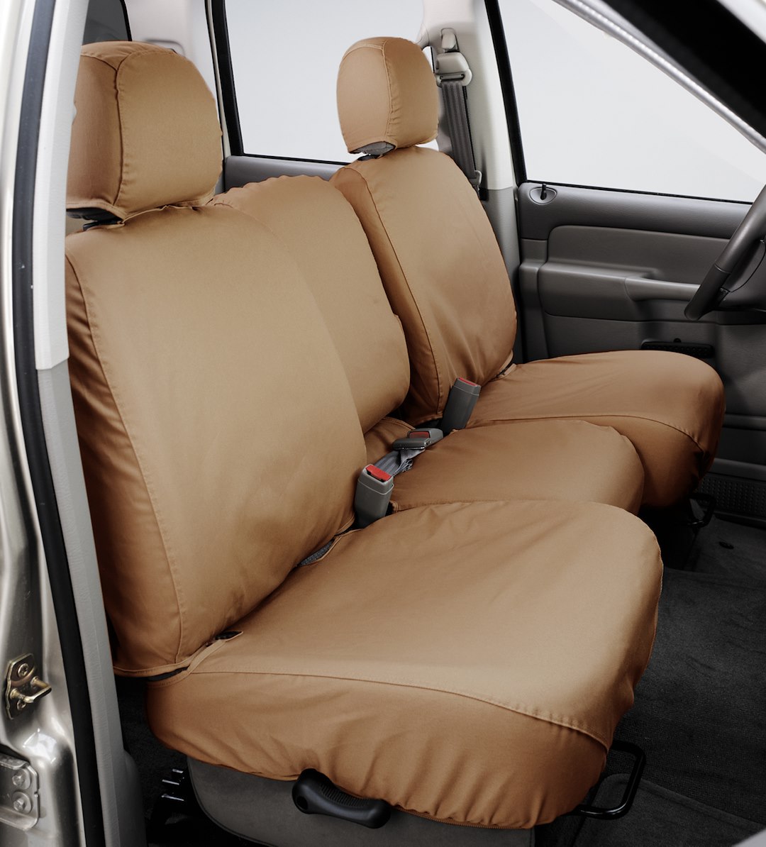 Product of Covercraft SS8397PCTN SeatSaver® Tan Polycotton Seat Cover