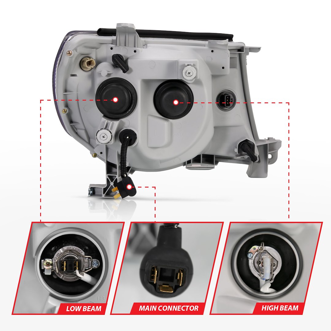 Product of Anzo Usa 121282 Headlight Assembly