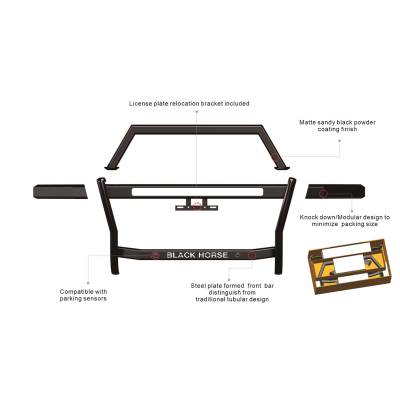 Black Horse Offroad Ragn01 Grille Guard||ragn01_13.Jpg||95||blkragn01||2239102