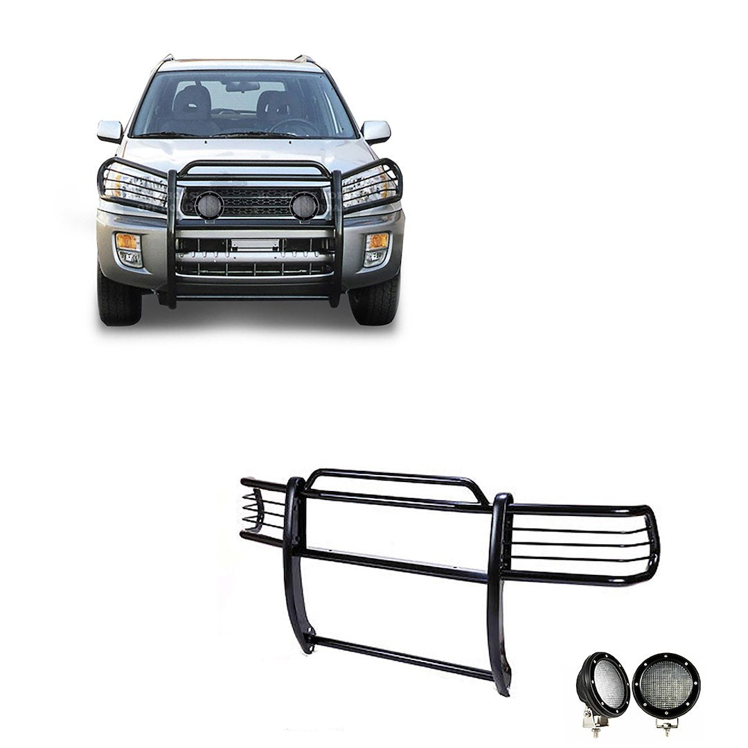 Product of Black Horse Offroad 17TH26MA-PLFB Grille Guard