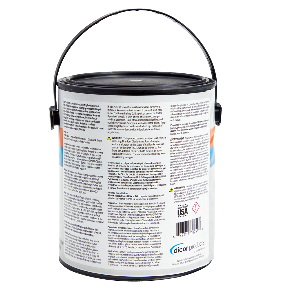 Product of Dicor Corp. Rp-Crc-1 Roof Coating