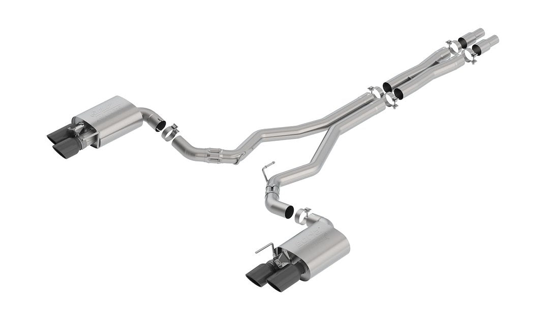 Product of Borla 140743BC ATAK ® Series Cat Back System Dual Exhaust System Kit
