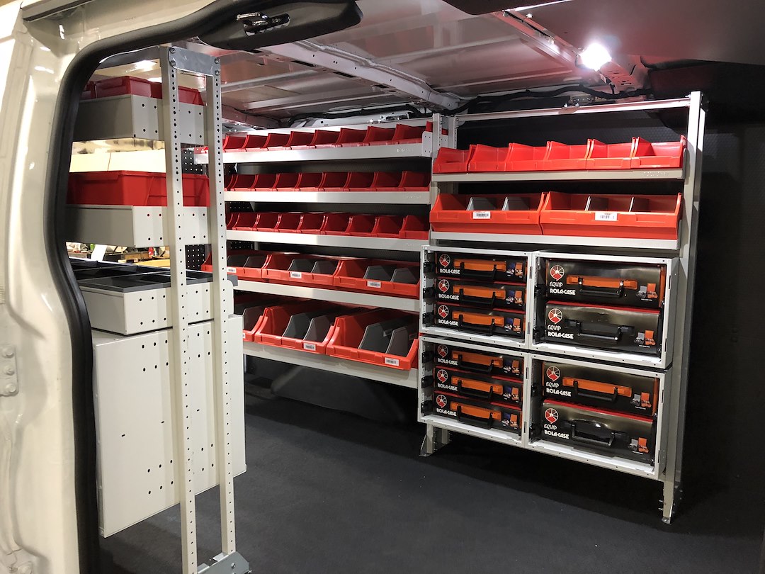 Product of Rolacase Rc001/Cl Van Storage System Parts Organizer Case