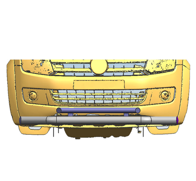 Product of Black Horse Offroad Fd-Ni21s Bumper Guard