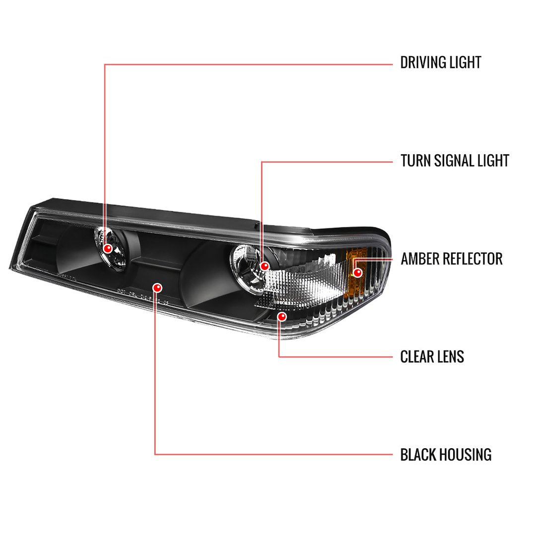 Spec-D Tuning 2lclhp-Col04hjm-Tm Headlight Assembly||2lclhp-Col04hjm-Tm_9.Jpg||94||sdt2pco04hjt||901566