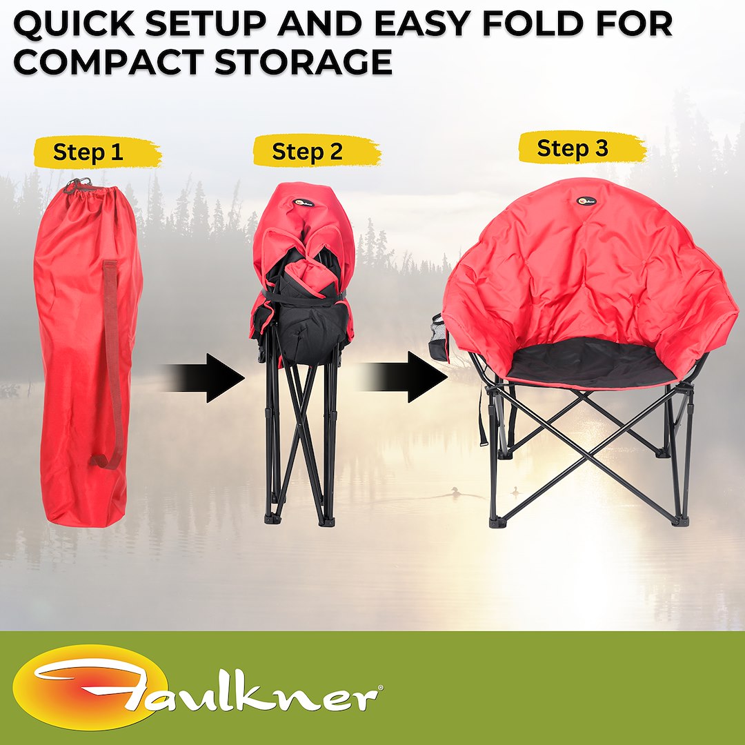 Product of Faulkner 49579h Camping Chair