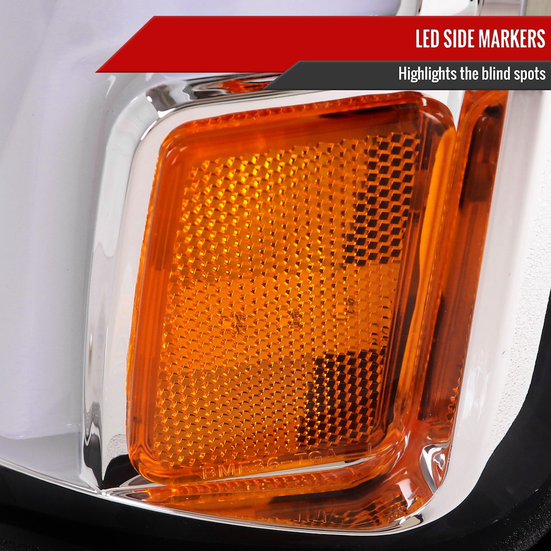 Spec-D Tuning 2lhp-Siv1525-Sq-Tm Headlight Assembly||2lhp-Siv1525-Sq-Tm_5.Jpg||90||sdtiv1525sqtm||1701073