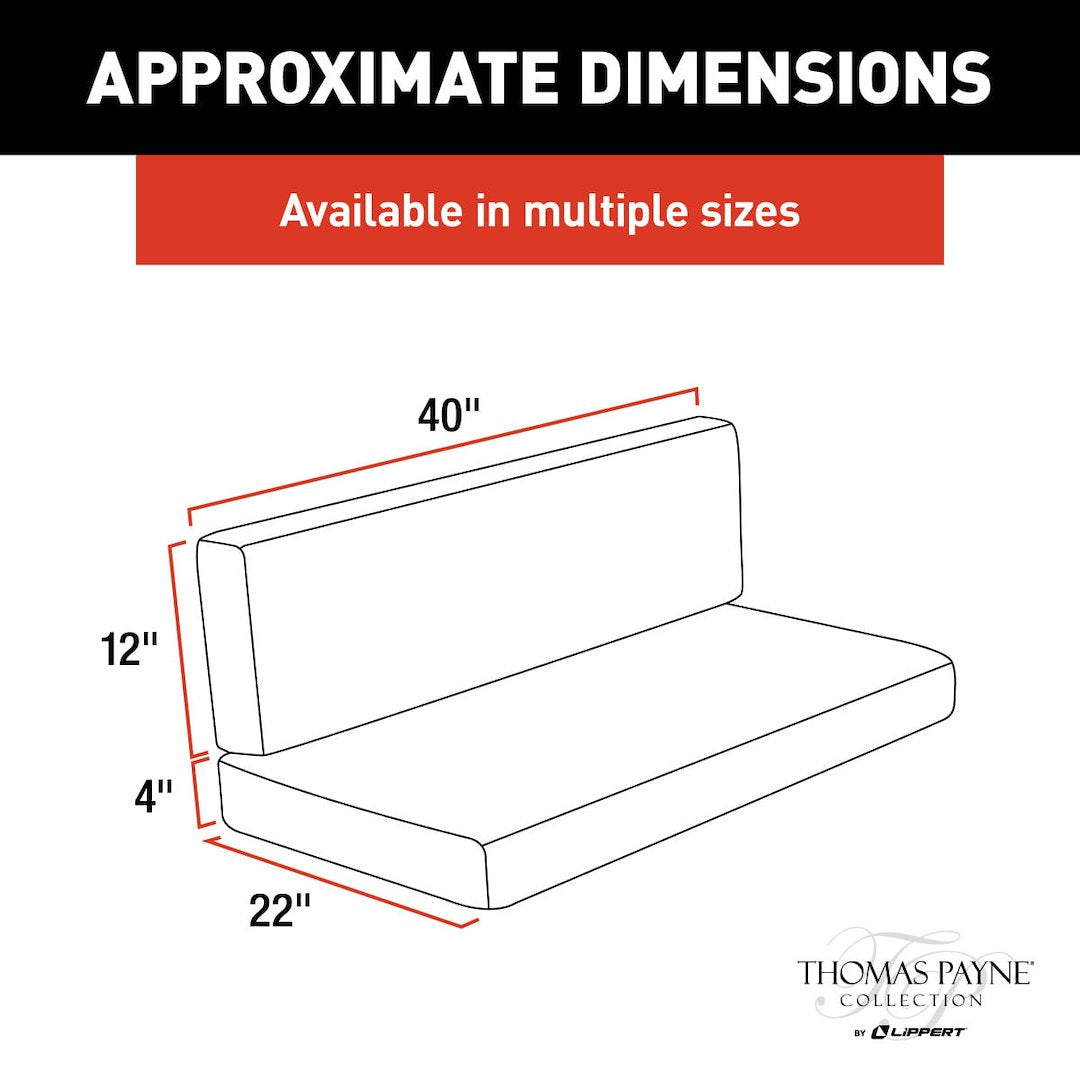Product of Lippert Components 2021100493 Dinette Cushion