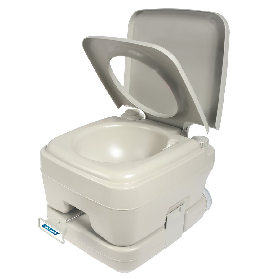 Product of Camco 41531 Portable Pull Slide Valve Flush Toilet , 12-1/2 Inch
