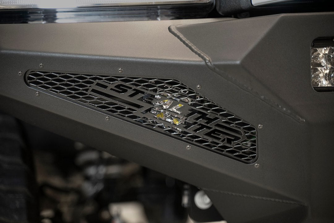 Product of Addictive Desert Designs F171193030103 Stealth Fighter Steel Powder Coated Bumper