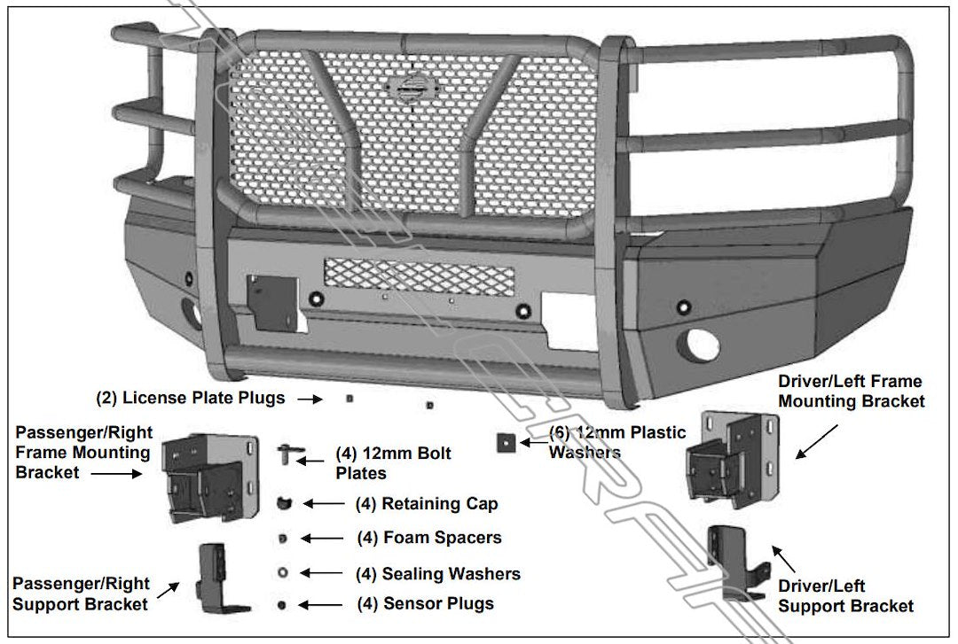 Product of Steelcraft AL60-10440 Elevation Bumper