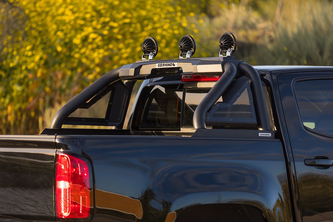 Product of Go Rhino 915000T Tubular Textured Powder Coated Steel Truck Bed Bar