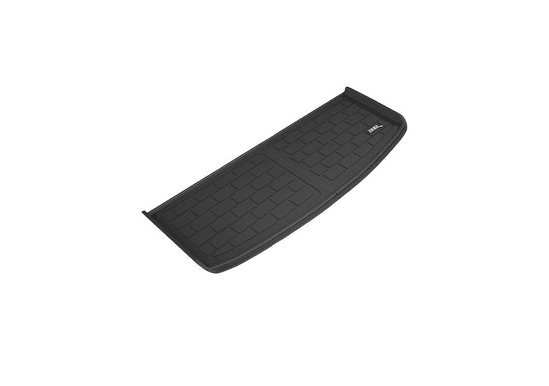 Product of 3D Mats M1GM0221309 Black Thermoplastic Rubber Of Carbon Fiber Texture Back Of 2nd Row Seat Cargo Area Liner