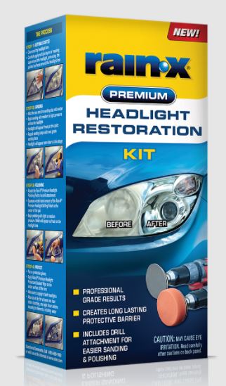 Product of Rain-X 610153 Headlight Restoration Kit