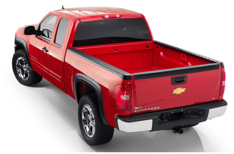 Product of Bushwacker 49518 Black Matte Textured Inside And Top Of Rail Bed Side Rail Protector