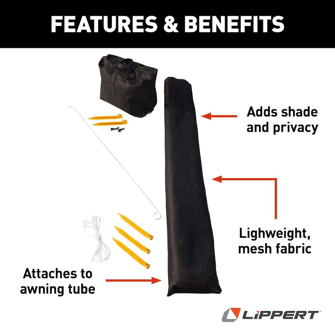 Product of Lippert Components 3833980615 Awning Sun Block Panel