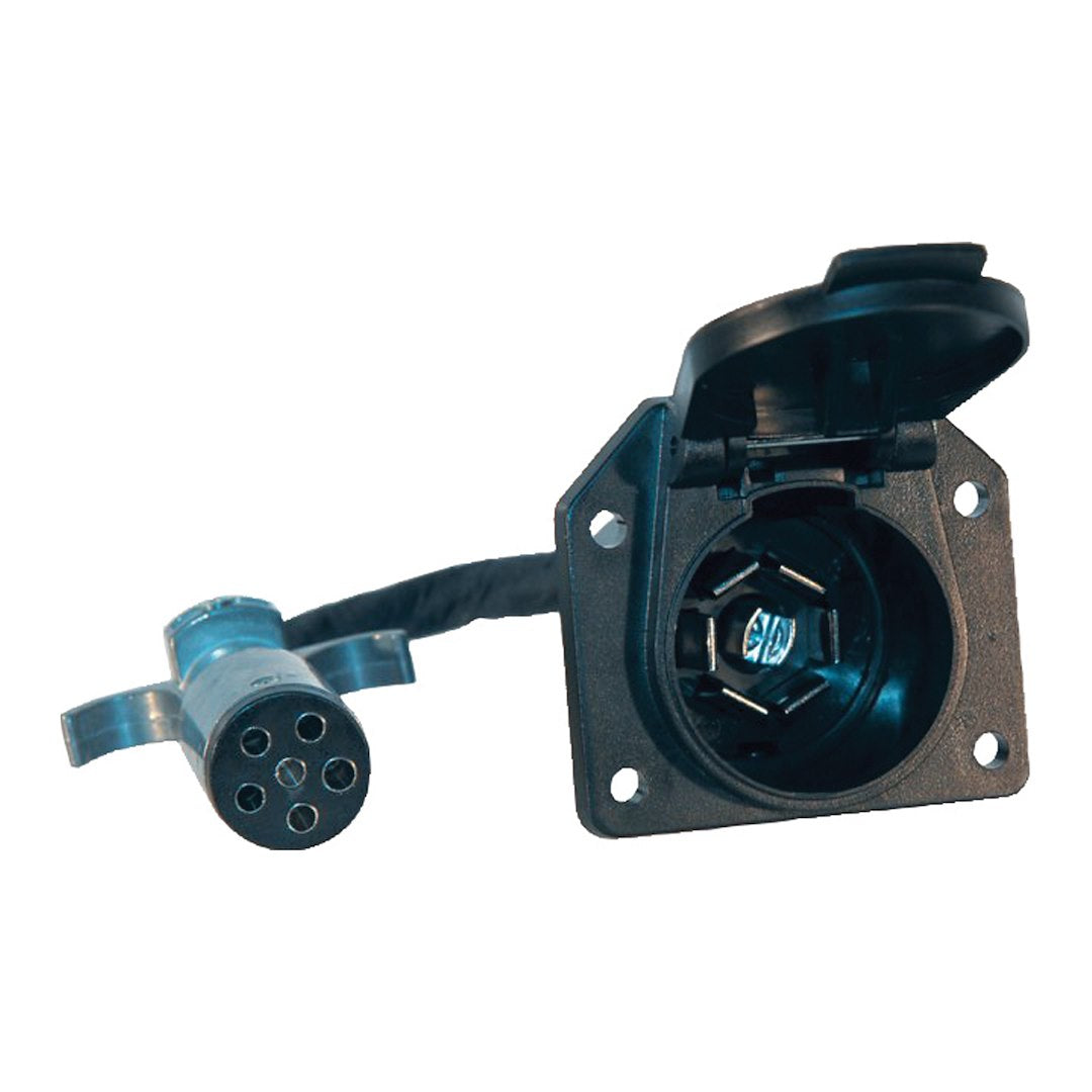 Husky Towing 30693 Trailer Wiring Connector Adapter||hus_30693_Adapter_6 Pole Round To 7 Blade Gf.Jpg||85||hus30693||1311578