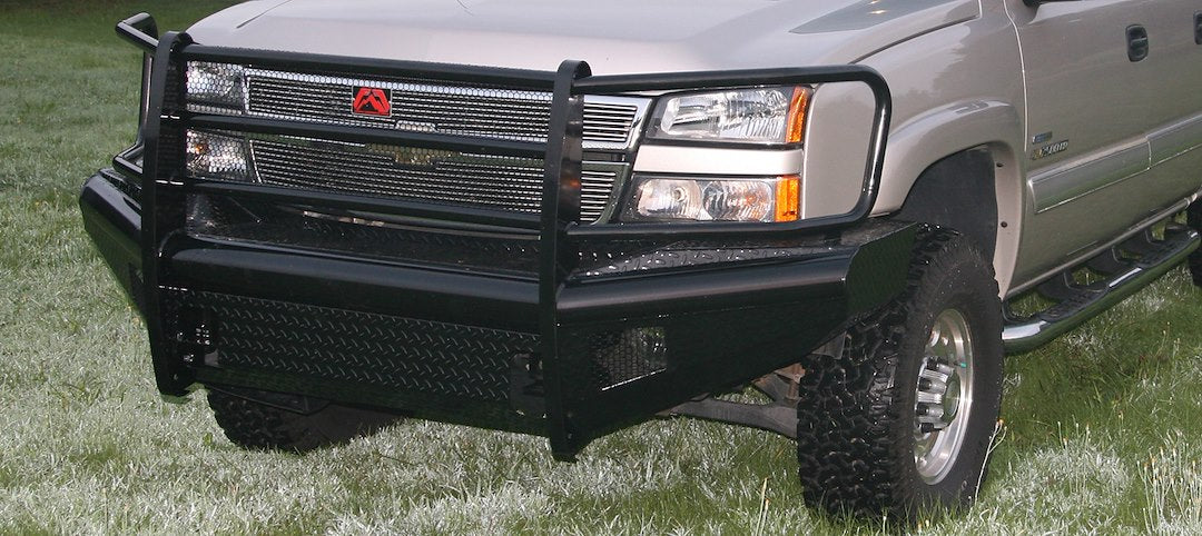 Product of Fab Fours CH05-S1360-1 Black Steel Steel Gloss Powder Coated Bumper