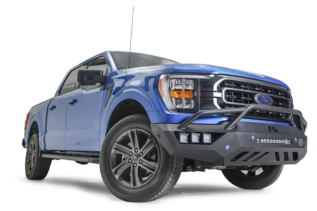 Product of Fab Fours FF21-V5152-1 Vengeance Steel Powder Coated Bumper