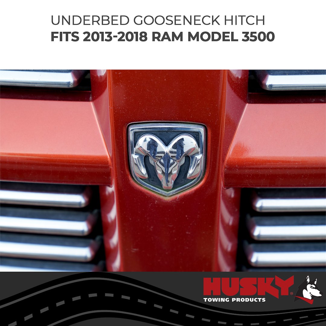 Product of Husky Towing 33206 Under-Bed Gooseneck Trailer Hitch - 35000 Pound