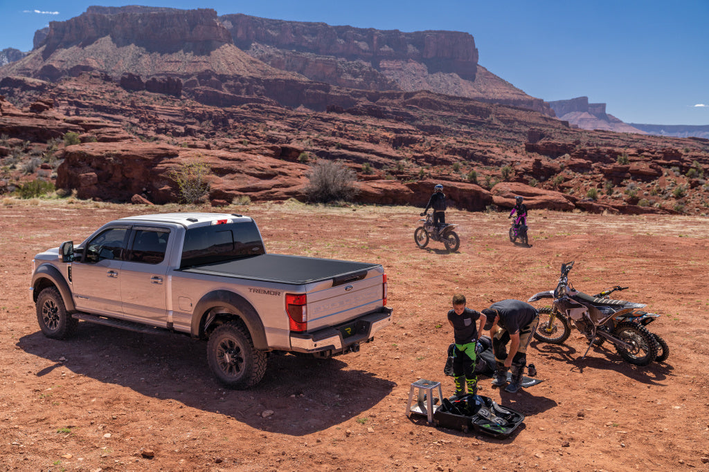 Product of BAK Industries Revolver X4s Hard Roll-Up 80304 Tonneau Cover