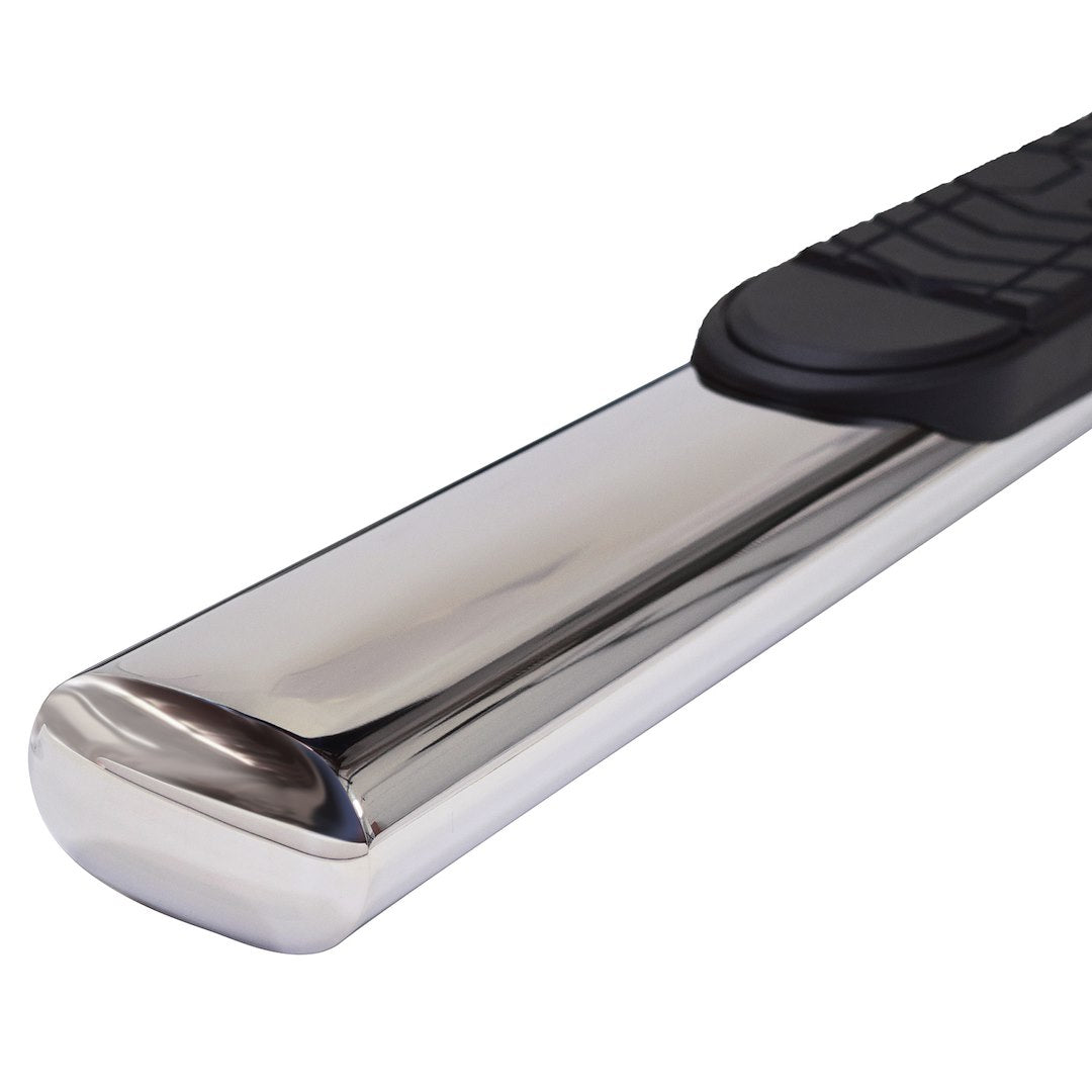 Product of TrailFX A7097S TFX 5" Oval Straight Side Bars Nerf Bar With Surface Steps