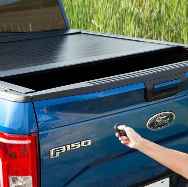 Product of Pace Edwards Bedlocker ® Hard Power Retractable M-BLFA18A44 Tonneau Cover