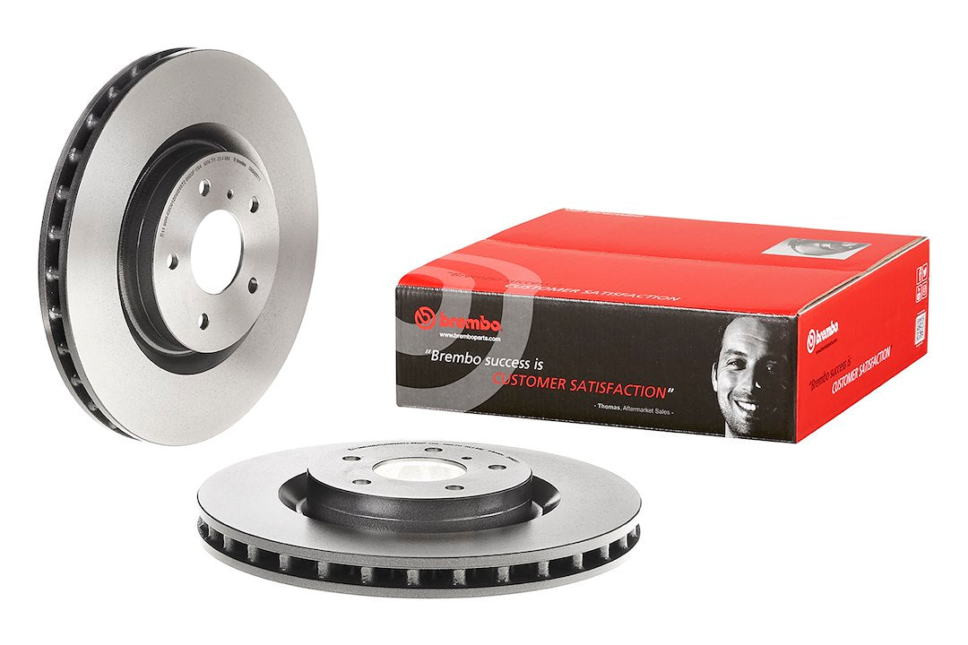 Product of Brembo 09848511C02 Vented 1 Piece Brake Rotor