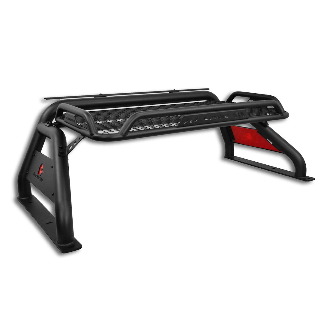 Product of Black Horse Offroad RB-BA1B Tubular Powder Coated Steel Truck Bed Bar