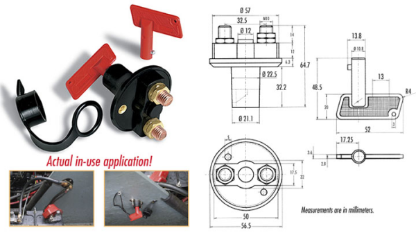 Product of Wirthco 20314 Battery Disconnect Switch