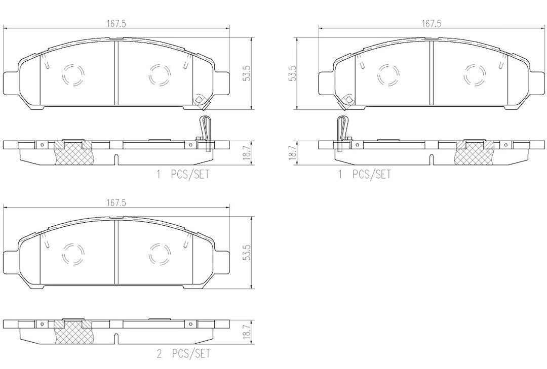 Brembo P83149n Brake Pad||p83149n_R.Jpg||86||brmp83149n||2091619
