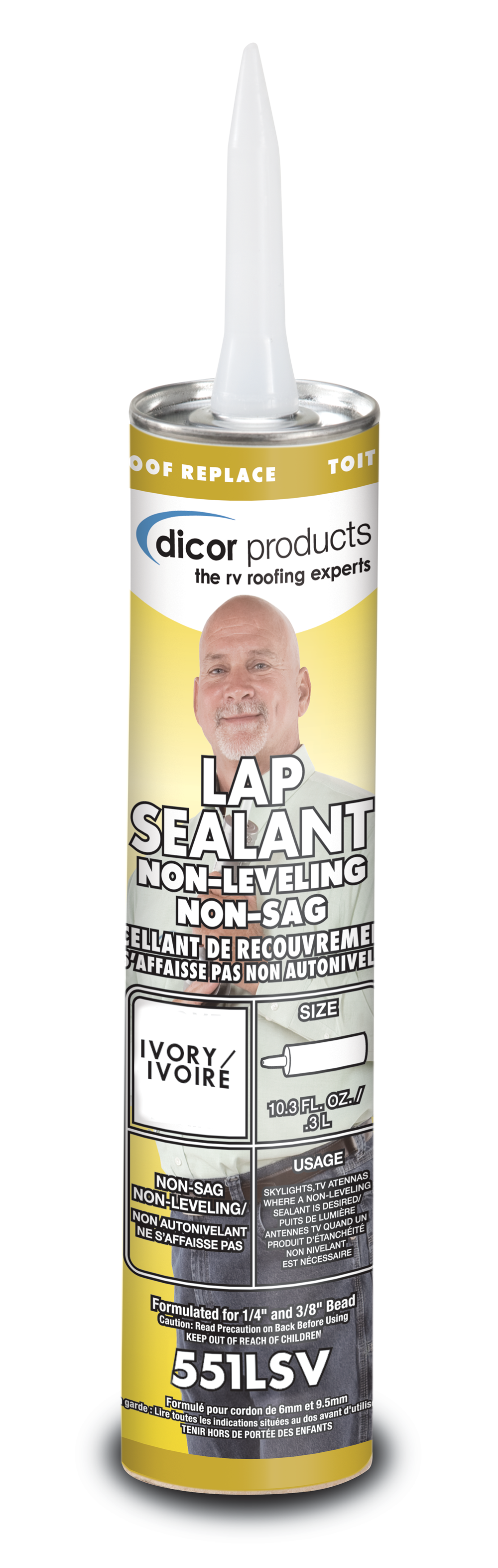 Product of Dicor Corp. 551lsv-1 Roof Sealant