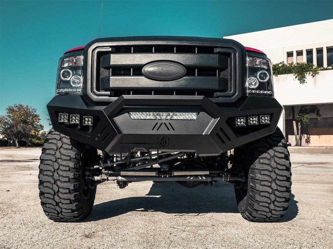 Product of Road Armor 6112XF0B SPARTAN™ Steel Satin Powder Coated Bumper