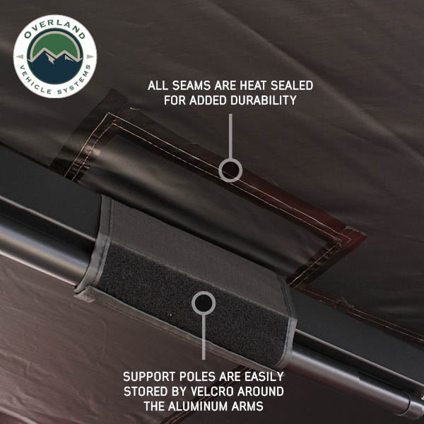 Overland Vehicle Systems 18069919 Awning - Roof Rack Kit Component||xd 180 Awning Presentation_09.Jpg||93||ovs18069919||1559979