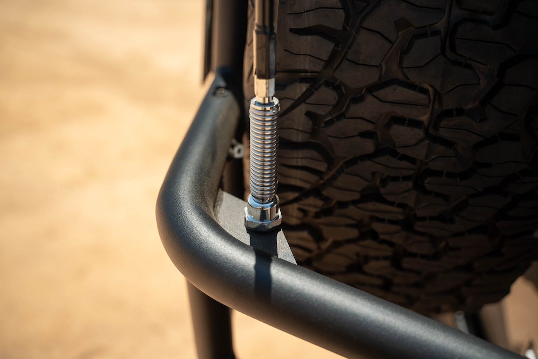 Dv8 Offroad Tcjk-14 Spare Tire Carrier||jeep-Wrangler-Jk-Body-Mounted-Tire-Carrier-Installed-5.Jpg||95||dv8tcjk14||1976683