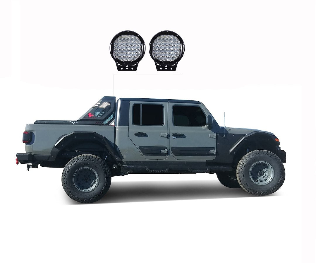 Product of Black Horse Offroad VIRB09B-PL69B  Truck Bed Bar