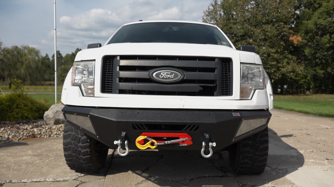 Product of Fishbone Offroad FB22347 Pelican Steel Textured Powder Coated Bumper